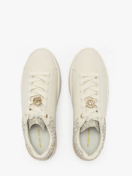 Boots Uit Leder Michael kors Wit women TFS6L150 ander zicht 3